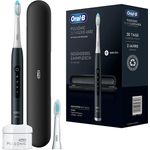 Oral-B Pulsonic Slim Luxe 4500 Reise-Edition elektrische Zahnbürste mit Schalltechnologie, matte black