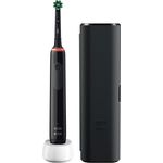 Oral-B Pro 3 3500 Black Edition mit Schalltechnologie & visueller Andruckkontrolle + 3 Reinigungsprogramme, schwarz