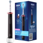 Oral-B Pro 3 3000 Sensitive Clean schwarz-weiß visuelle Andruckkontrolle 3 Reinigungsprogramme + Timer