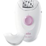 Braun Silk-épil 1 1370 Legs & Body Trockenanwendung netzbetrieben inkl. Aufsatz 656067
