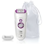 Braun Silk-épil 7-700 SensoSmart Nass- und Trockenanwendung 2 Geschwindigkeitsstufen inkl. Aufbewahrungstasche