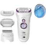 Braun Silk-épil 9-710 SensoSmart Nass- und Trockenanwendung inkl. Kühlhandschuh & Rasieraufsatz