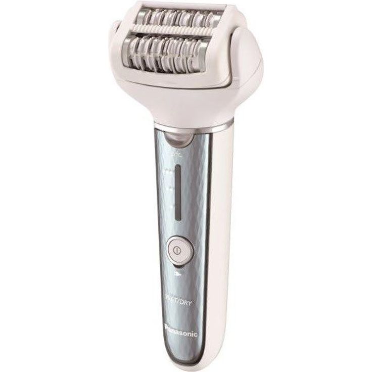 Panasonic ES-EL2A-A503, Epiliergerät Damen, Wet & Dry, mit Licht (LED), erweiterbares Zubehör, blau