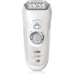 Braun Silk-épil 7-870 SensoSmart Nass- und Trockenanwendung Pinzette, 3 Aufsätze inkl. Aufsatz für sensible Bereiche, Ständer