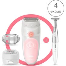 Bild für Braun Silk-épil 5-820 Wet & Dry Epilierer mit 4 Extras