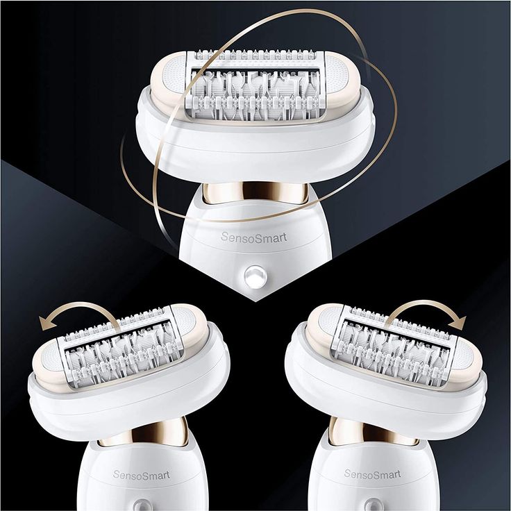Braun Silk-épil 9 Flex 9100 Beauty-Set Epilierer mit flexiblem Kopf für eine einfachere Haarentfernung, mit Aufsatz für sensible Bereiche weiß/gold – Bild 2