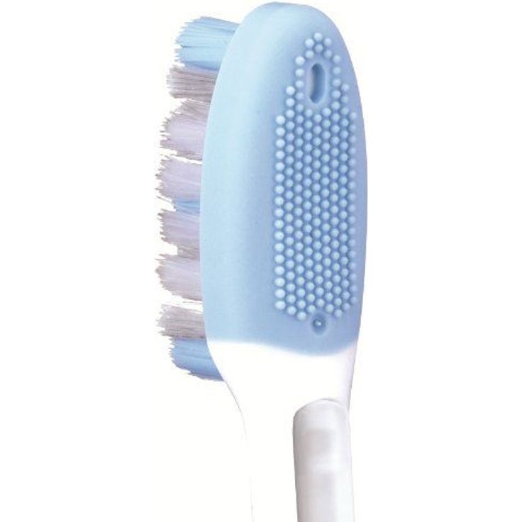 Panasonic WEW0908 Ersatzbürsten mit Zungenreiniger, 2er-Pack – Bild 2