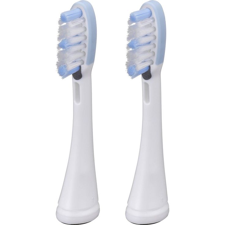 Panasonic WEW0908 Ersatzbürsten mit Zungenreiniger, 2er-Pack