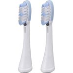 Panasonic WEW0908 Ersatzbürsten mit Zungenreiniger, 2er-Pack
