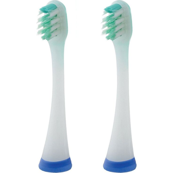 Panasonic EW0923 universelle Größe, Schalltechnologie, 2er-Pack, für saubere & gesunde Zähne