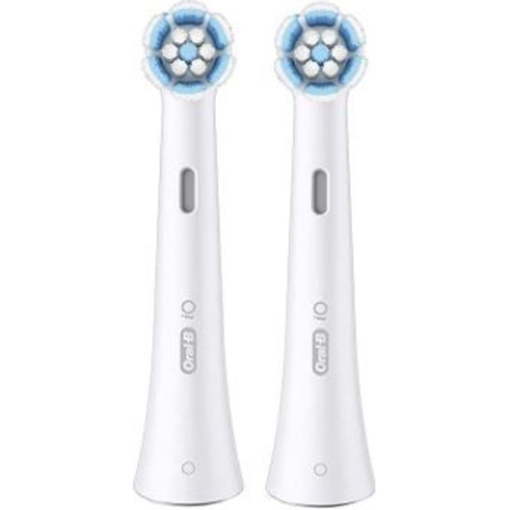Oral-B iO Sanfte Reinigung 2er-Pack, für ein rundum sauberes Mundgefühl – Bild 2