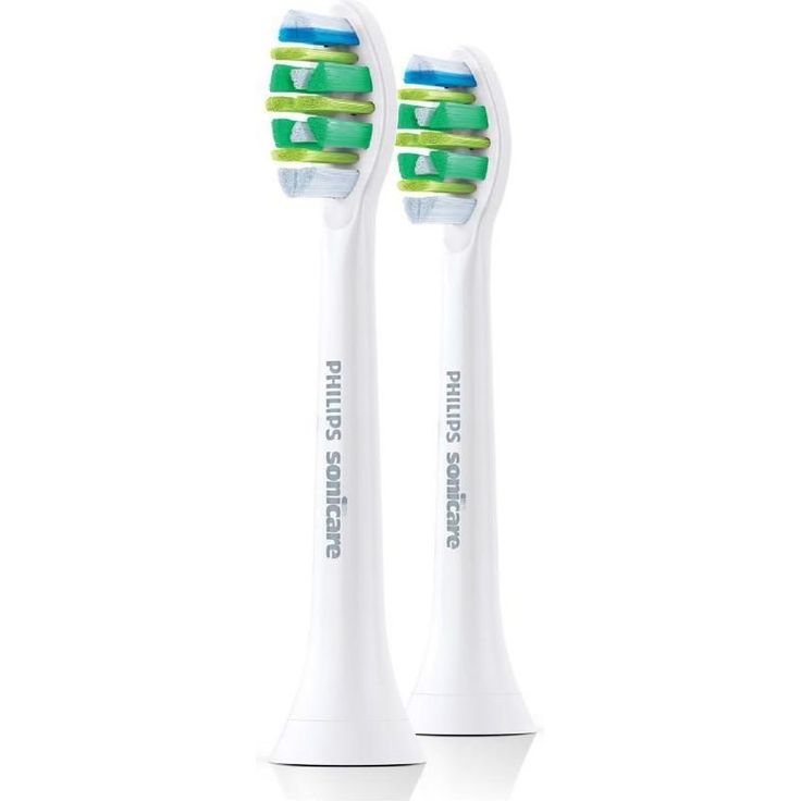 Philips Sonicare HX9002/10 Aufsteckbürste InterCare bessere Zahnzwischenraumreinigung, 2er-Pack
