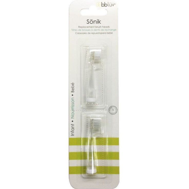 Bblüv Sönik Ersatzzahnbürste, 0-18 m, 1er-Pack 1 x 21 g