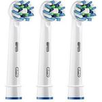 Oral-B CrossAction 3er-Pack für saubere & gesunde Zähne, tifengründliche Reinigung