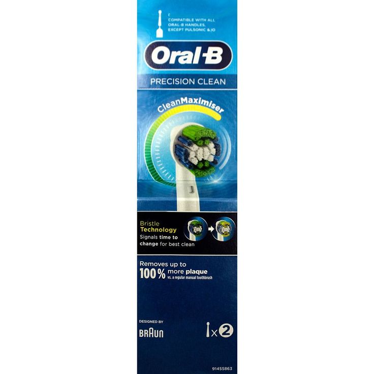 Oral-B Precision Clean Aufsteckbürsten, 2er-Pack