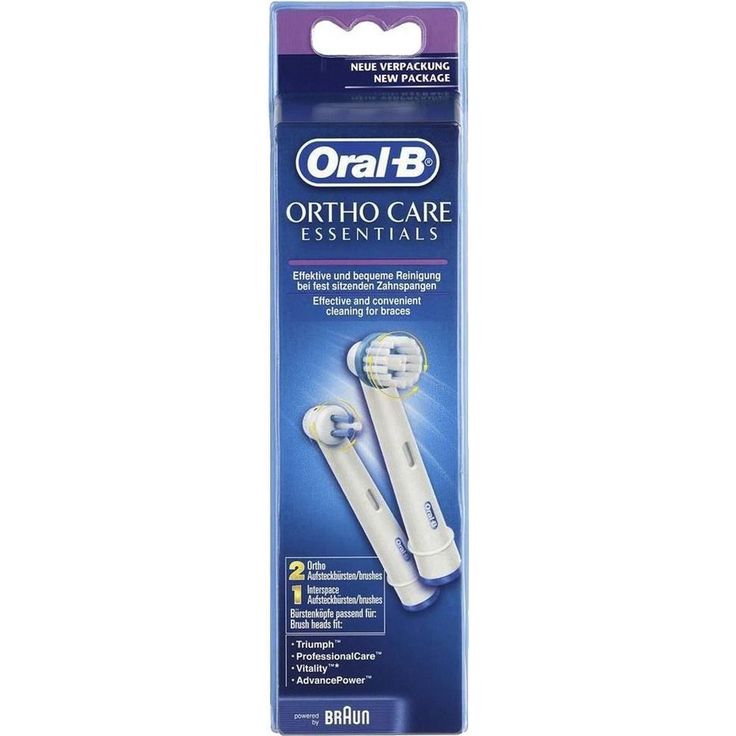 Oral-B Ortho Care Aufsteckbürsten, ideal bei festsitzenden Zahnspangen – Bild 2