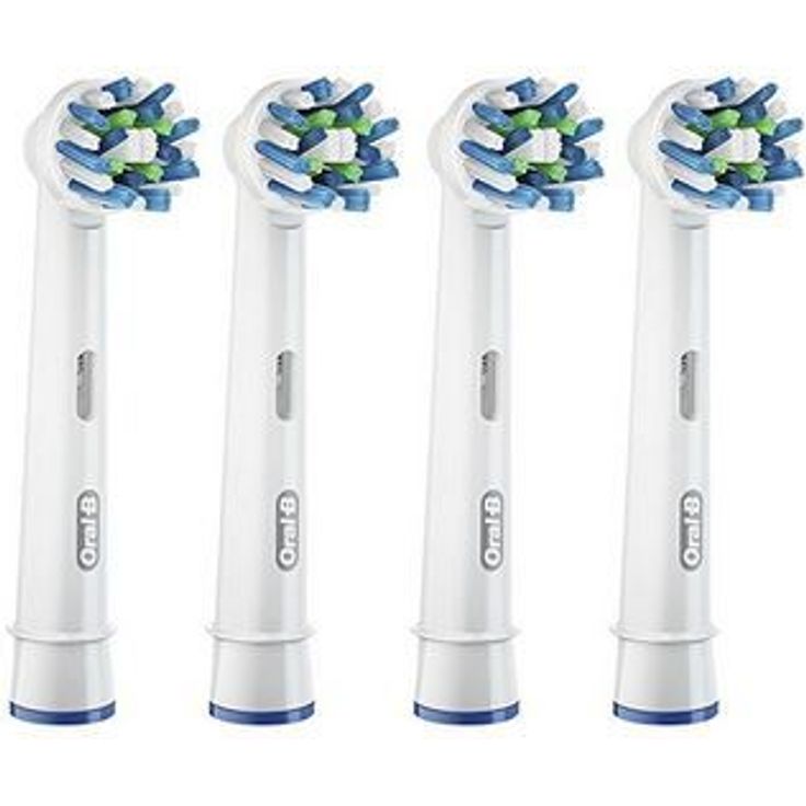 Oral-B CrossAction Aufsteckbürsten, Borsten im 16-Grad Winkel für eine überlegene Reinigung, 3+1er-Pack – Bild 2