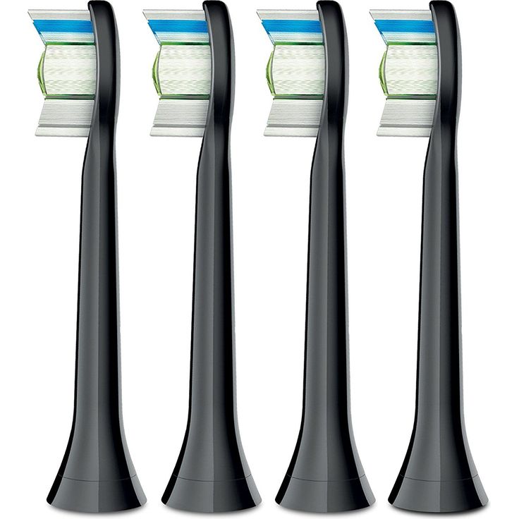 Philips Sonicare HX6064/33 DiamondClean gegen Plaque black 4er-Pack – Bild 2