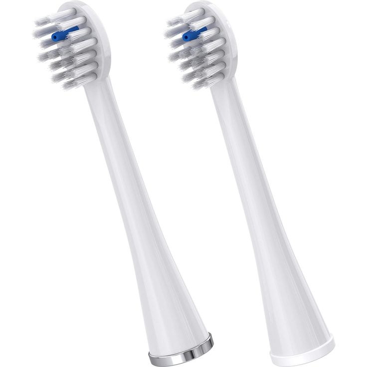 Waterpik Ersatzköpfe für die Sonic-Fusion Zahnbürste mit integrierter Munddusche, SFRB-2EW