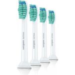 Philips Sonicare HX6014/07 ProResults 4er-Pack, Schalltechnologie, tiefengründliche Reinigung