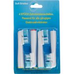 Fun and Play SA. 01.0010.00  Pack von 4 x Ersatz Zahnbürste Oral  Paket von 4 x 7.50 gr  Total: 30 gr