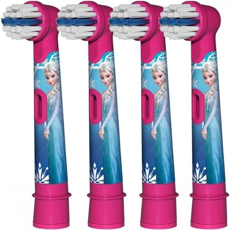 Oral-B Stages Power Kids Frozen 4er-Pack, speziell für Kinder, sanft zum Zahnfleisch
