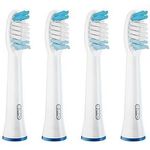 Oral-B Pulsonic Clean 4er-Pack, Schalltechnologie, für saubere & gesunde Zähne, weiß