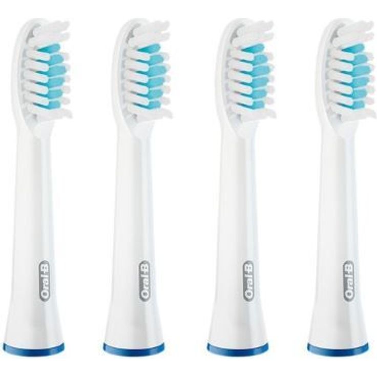 Oral-B Pulsonic Sensitive, 4er-Pack, Schalltechnologie, für saubere & gesunde Zähne, weiß