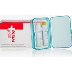 Edel&White Bacterio Target & Focus Bürstenköpfe, 3 x 2 Stück, Aufbewahrungsbox