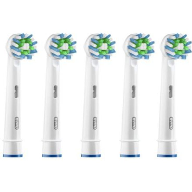 Oral-B CrossAction Aufsteckbürsten, mit Bakterienschutz, Verhindert bakterielles Wachstum auf den Borsten, 5er-Pack – Bild 5