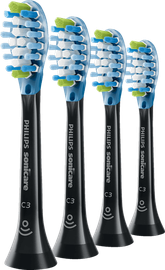 Philips Sonicare C3 Ersatzbürsten HX9044/33 Premium Plaque Defence, 4er-Pack