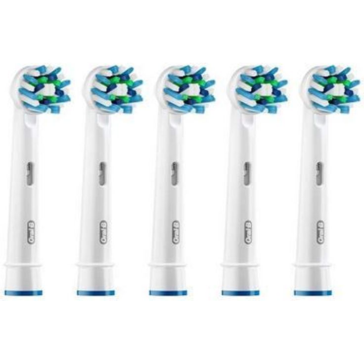 Oral-B CrossAction 5er-Pack, für eine gründliche Zahnreinigung, über Kreuz geordnete Borsten – Bild 2