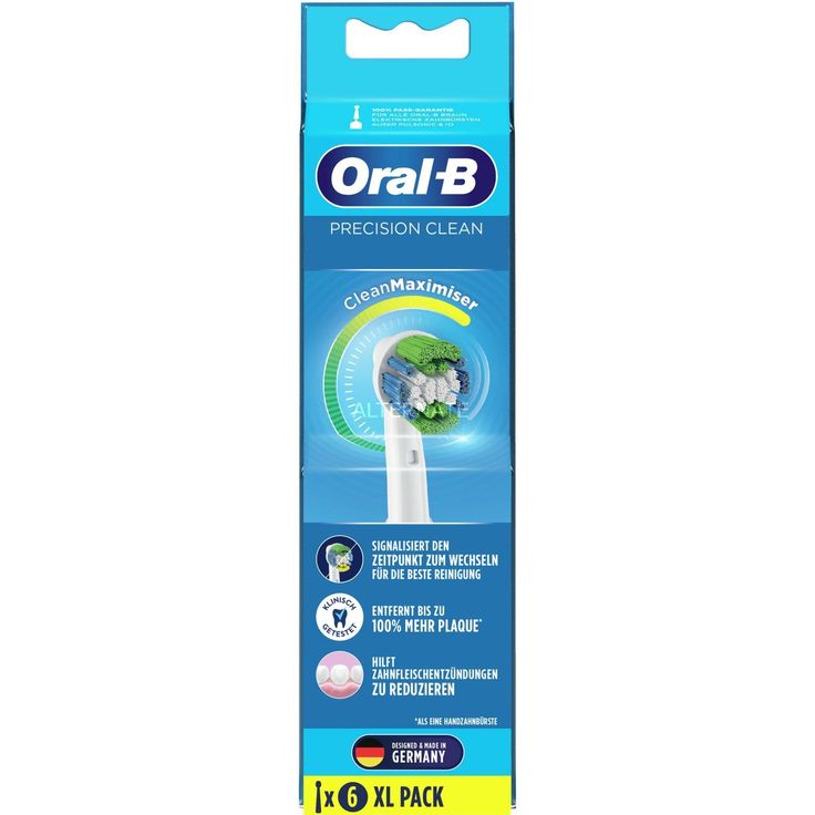 Oral-B Precision Clean CleanMaximiser 6er Aufsteckbürste, weiß