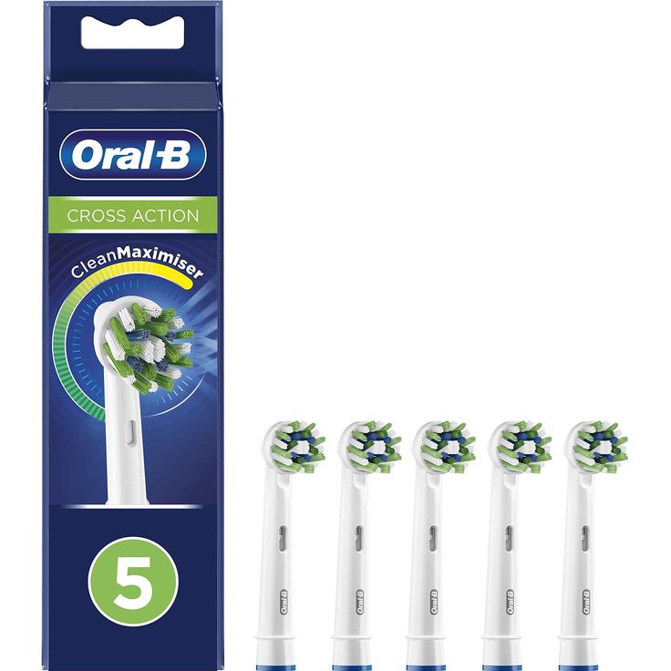 Oral-B 3D White Ersatzbürsten mit CleanMaximiser Technologie 5er-Pack