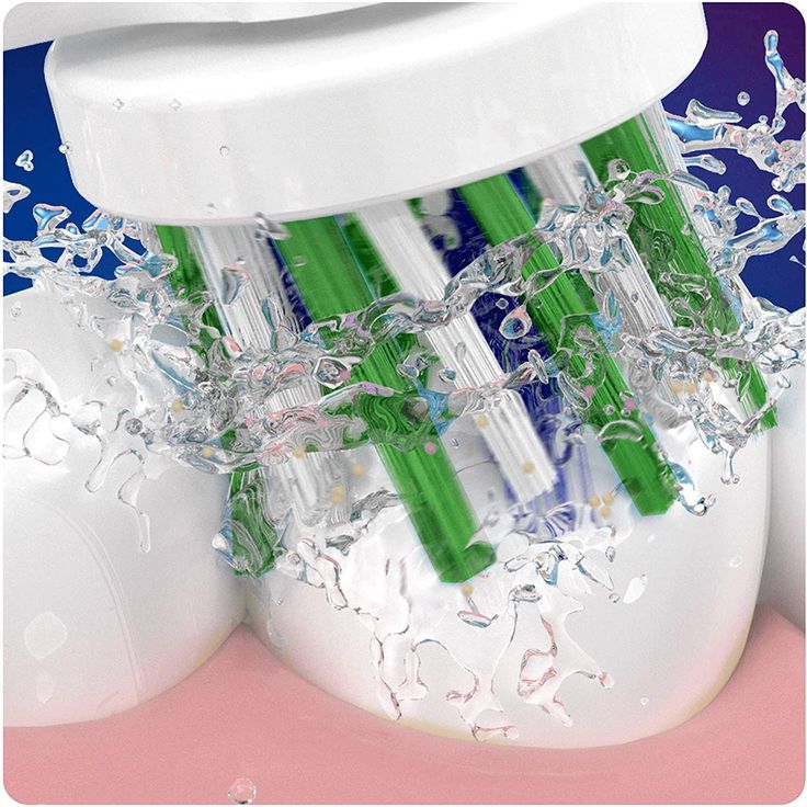 Oral-B CrossAction CleanMaximiser mit Indikatorborsten, 8er-Pack, weiß – Bild 5