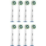 Oral-B CrossAction CleanMaximiser mit Indikatorborsten, 8er-Pack, weiß