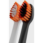 Zahnheld Bürstenköpfe Hart elektrische Schall Zahnbürste Zahnheld Gero 6 Stück, Limited Black