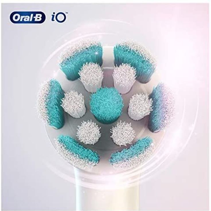 Oral-B iO Sanfte Reinigung 4er white Ersatzbürsten, für ein rundum sauberes Mundgefühl – Bild 3