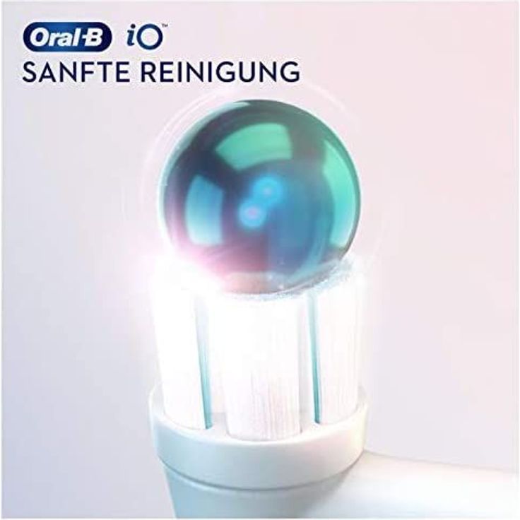 Oral-B iO Sanfte Reinigung 4er white Ersatzbürsten, für ein rundum sauberes Mundgefühl – Bild 4