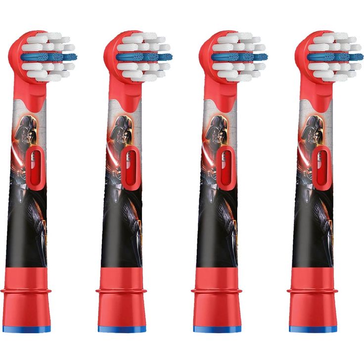 Oral-B Austeckbürsten StarWars Eiskönigin Mix 4er, zufällige Auswahl