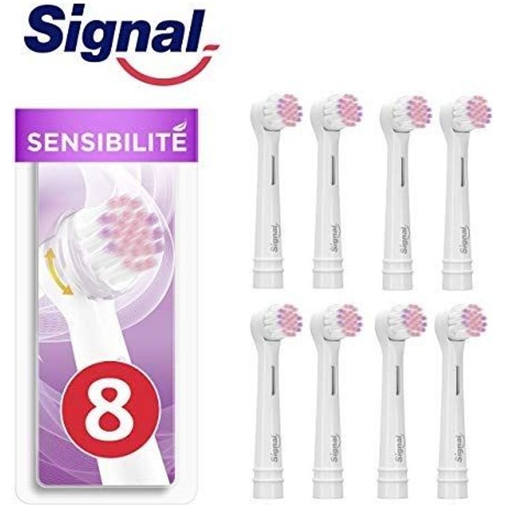 Signal elektrische Zahnbürste, Sensibilität, 2er-Pack