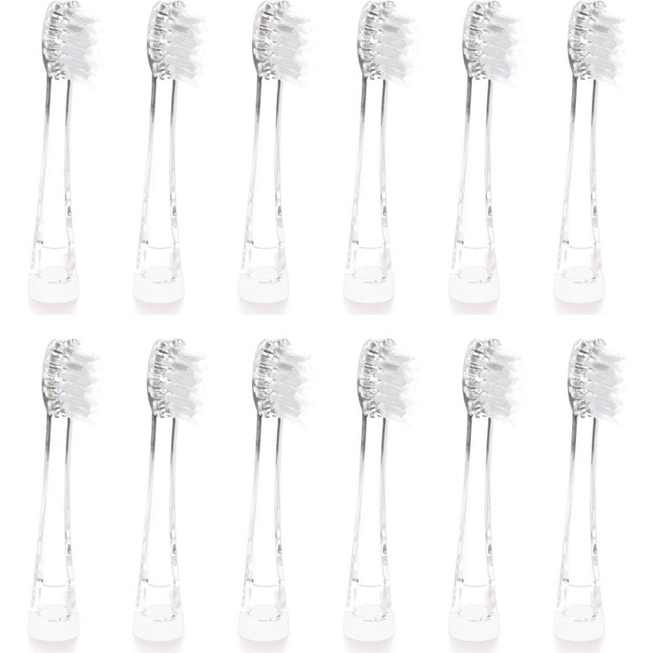 Ailoria Bubble Brush 12 Ersatzbürstenköpfe, für saubere & gesunde Zähne