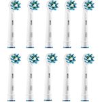 Oral-B CrossAction Aufsteckbürsten, Borsten im 16-Grad Winkel für eine überlegene Reinigung, 8er-Pack