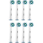 Oral-B CrossAction Aufsteckbürsten, Borsten im 16-Grad Winkel für eine überlegene Reinigung, 7+1