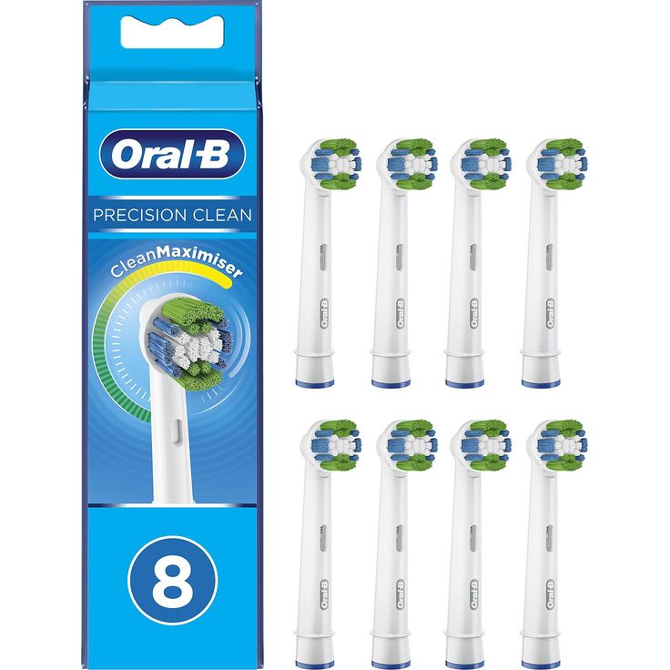 Oral-B Precision Clean Ersatzbürsten mit Cleanmaximiser Technologie
