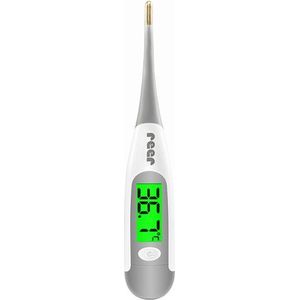 Image for Reer ExpressTemp Pro Digitales Fieberthermomter mit flexibler goldener Messspitze für orale