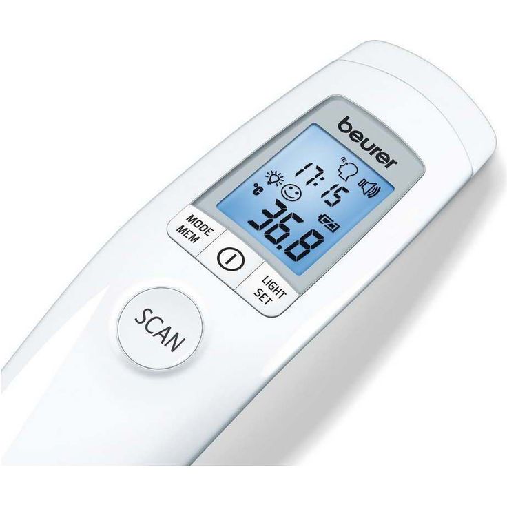 Beurer FT 90, Infrarot-Fieberthermometer, Schläfen & Stirn Messung, kontaktlos, zum Messen von erhöhter Körpertemperatur  – Bild 2