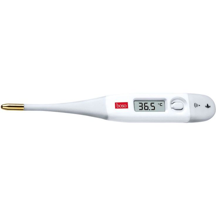 Boso Bosotherm Flex, für axillare, orale, rektale Messungen, Fieberalarm, 1 speicherbare Messung, mit Signalton