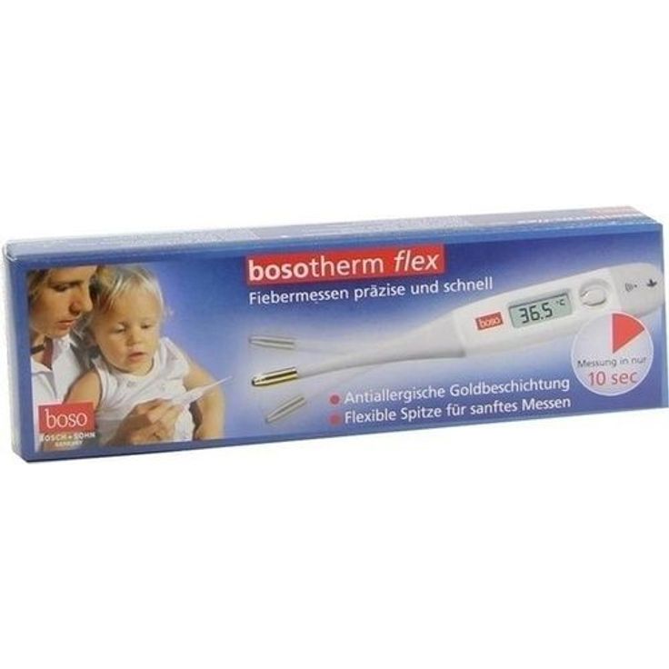 Boso Bosotherm Flex, für axillare, orale, rektale Messungen, Fieberalarm, 1 speicherbare Messung, mit Signalton – Bild 2