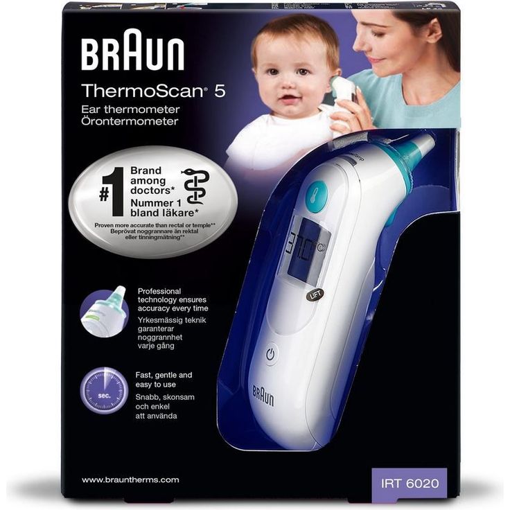 Braun IRT 6020 Infrarot-Thermometer mit ExactTemp Positionierungs-System & vorgewärmter Messspitze – Bild 6